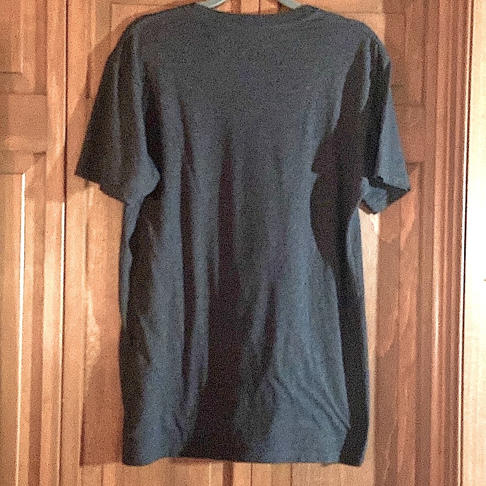 •Bill Murray Chive Tee•Dark Grey, Distressed T-Shirt~Unisex~Med.~Like New - Picture 6 of 7